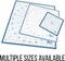 8" x 8" Rotary WHITE/BLUE High Contrast Professional Self Healing 7-Layer Durable Non-Slip Cutting Mat Great for Scrapbooking, Quilting, Sewing and all Arts & Crafts Projects
